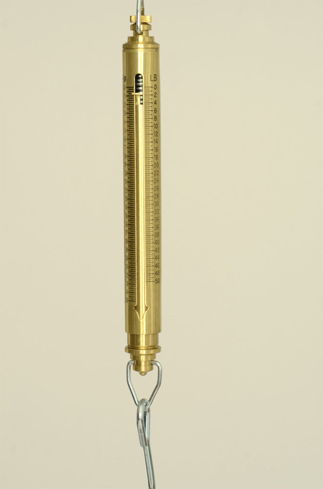 Chatillon Hanging Scale, 2, 4, 6, 10, 12, 15, 25, and 50 lb. capacities
